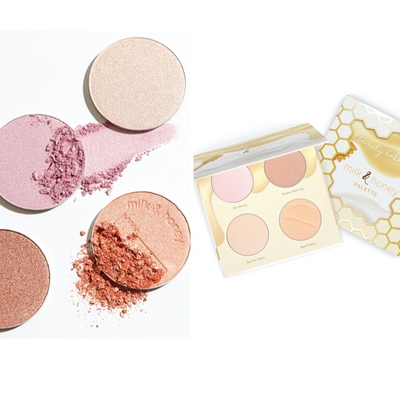 NEW Beauty Bakerie Milk & Honey Highlighting Palette - Picture 1 of 2
